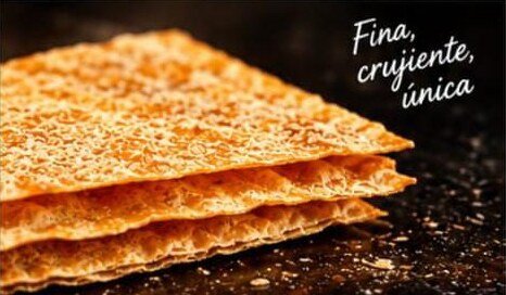 Láminas de masa Ksejuán, fina y crujiente